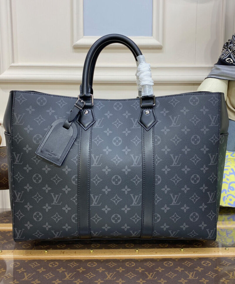 Louis Vuitton Sac Plat 24H M46451 Black